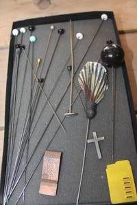 lot 4823 image: Antique Hat Pins and More