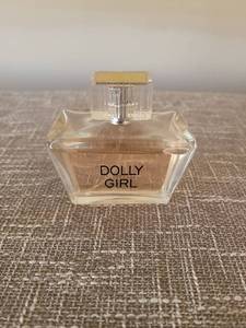 lot 11 image: Dolly Girl Fragrance Perfume Bottle with Gold Cap