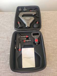 lot 17 image: FitRx Myofascial Physiotherapy Device with Attachments and Carrying Case