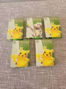 lot 22 image: (5) Pokemon McDonalds Happy Meal Card Pack