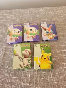 lot 23 image: (5) Pokemon McDonalds Happy Meal Card Pack