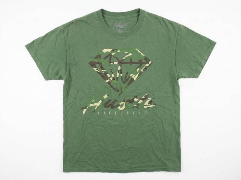 lot 25720 image: PopularDemand Green Diamond Lifestyle T-Shirt - Large