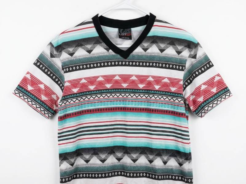 lot 25745 image: Lot29 Premium wear Aztec-inspired geometric T-Shirt
