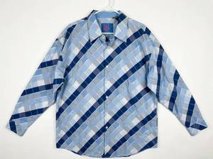 lot 24994 image: Brooklyn Xpress B Argyle Button-Up Shirt 3XL