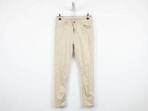 lot 25011 image: Bamboo Womens Cream Denim Jeans Size 1112