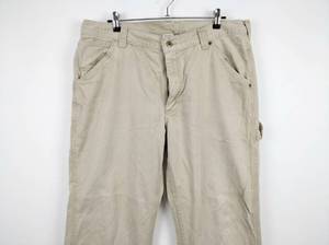 lot 25020 image: Lee Dungarees Canvas Work Pants Cream L40