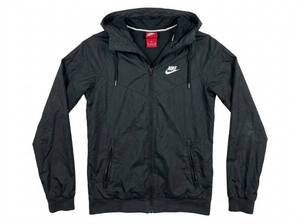 lot 25948 image: Nike Hooded Windbreaker Jacket XS Black