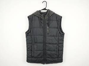 lot 25966 image: Yoki Hooded Puffer Vest Size M