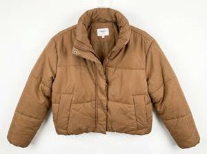 lot 25968 image: Rue21 Puffer Jacket Size M TanCamel
