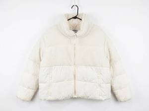 lot 25970 image: Old Navy Sherpa Puffer Jacket XL Cream