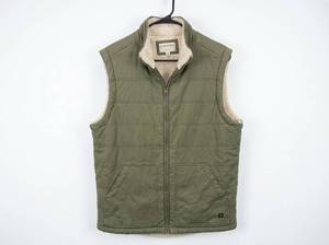 lot 25973 image: Departwest Quilted Vest with Sherpa Lining Tan