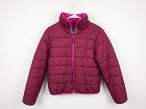 lot 25977 image: Wild Fable Puffer Jacket Size YM Pink