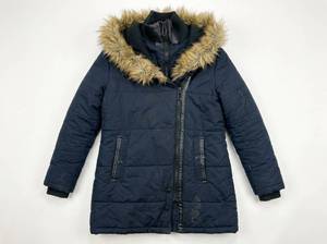 lot 25982 image: Noize Navy Puffer Jacket w Faux Fur Hood LG