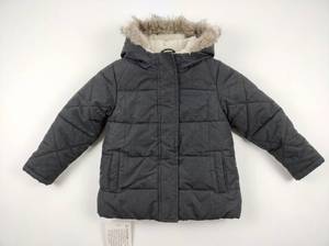 lot 25985 image: Jumping Beans Black Puffer Jacket Size 3T