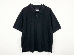lot 25994 image: Faded Glory Polo Shirt 3XL Black Cotton