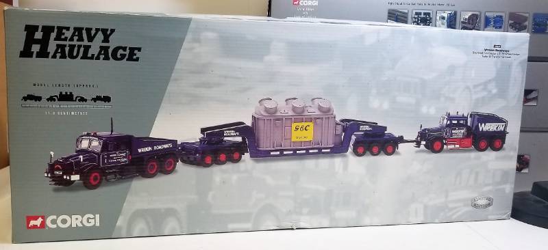 diecast heavy haulage models