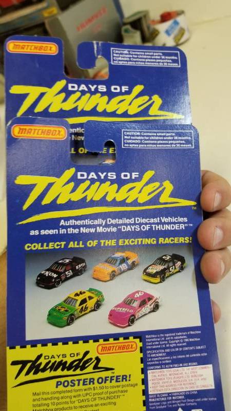 Days of thunder matchbox 5 car set cheap