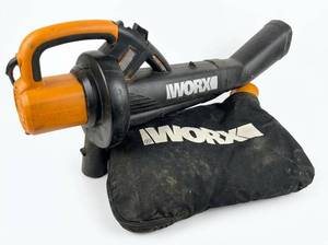 lot 64157 image: Worx WG500.2 Corded Blower 120V 15000 RPM