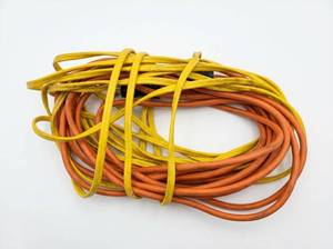 lot 64160 image: Yellow & Orange Extension Cables
