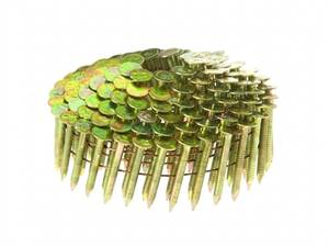 lot 64163 image: Grip-Rite Angled Coil Roofing Nail 1-14 GRCR3DGAL