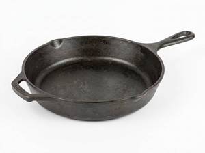 lot 64177 image: Lodge 10.25 Inch Seasoned Cast Iron Skillet L8SK3