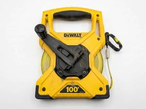 lot 64225 image: DeWalt 100 Closed Reel Measuring Tape