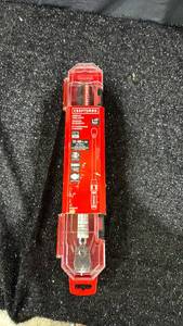 lot 9 image: Craftsman Micrometer Torque Wrench 38 Drive 20-100 ft-lbs CMM99433