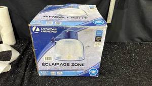 lot 25 image: Lithonia Lighting Eclairage Zone 65W Dusk-to-Dawn Security Light S157