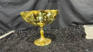 lot 45 image: Decorative Footed Compote Bowl with Textured Design