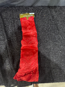 lot 115 image: 48 Elegant Tree Skirt Red