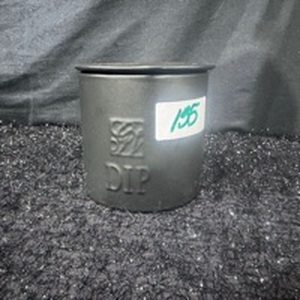 lot 135 image: Dip Canister with Lid Embossed DIP Mark