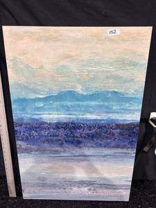 lot 152 image: Seascape Landscape Canvas Print 24 x 36 inches