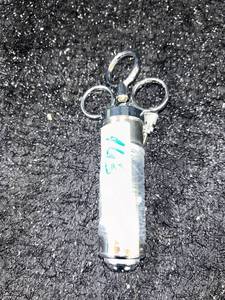 lot 163 image: Syringe to inject turkey chicken etc