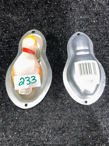 lot 233 image: Bowling Pin Shaped Baking Pan Mold Set of 2