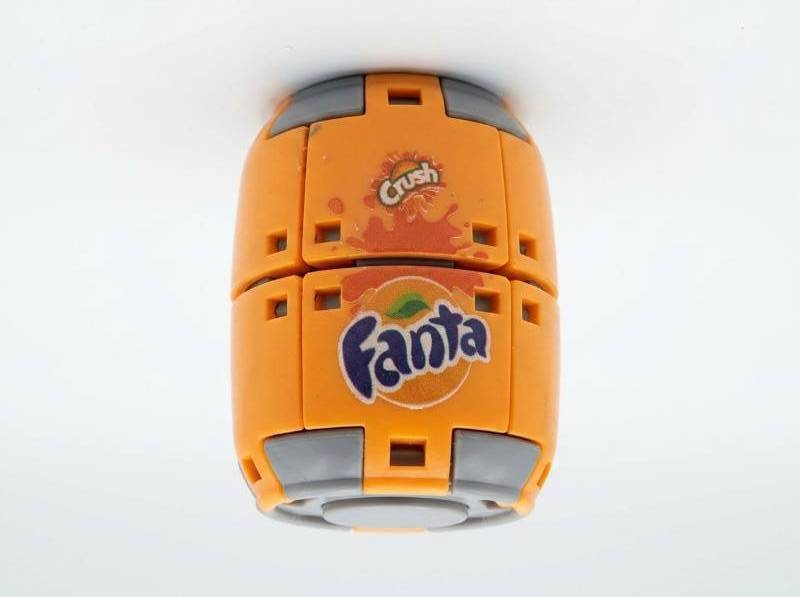 lot 63844 image: Splash Soda Stress Relief Press Rotating Fidget Ball