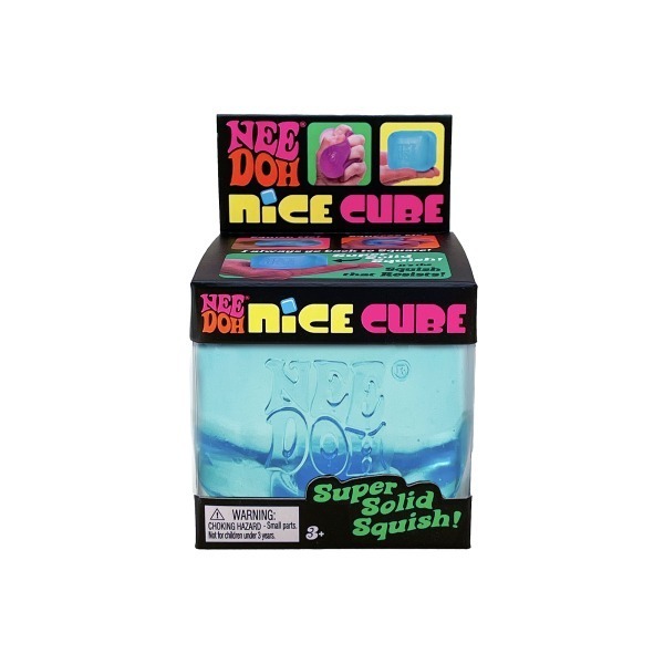 lot 63965 image: NeeDoh Nice Cube Sensory Toy - Flower Sparkle Inserts