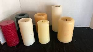 lot 1158 image: Pillar Candles