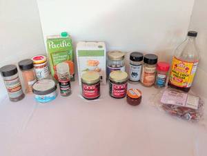 lot 1239 image: Assorted Spice Rubs and Condiments Lot