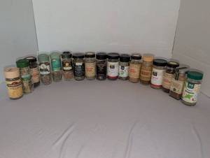 lot 1240 image: Spice and Seasonings Includes Tradewinds McCormick Spice Islands 365