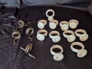 lot 1257 image: Napkin rings