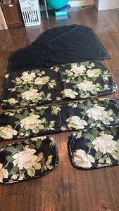 lot 1323 image: Grand Piano Strings Cover and outdoor furniture cushion covers