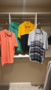 lot 1410 image: WSU Polos and  other Polos Size Large