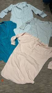 lot 1418 image: Womens Shirts Blouses Casual Nightwear M L