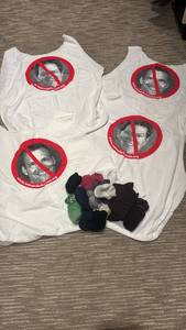 lot 1421 image: Political T Shirt Bags and Socks
