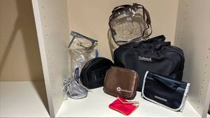 lot 1443 image: Unlisted Kenneth Cole Production Travel Case Lot with Skincare Cases and Accessories