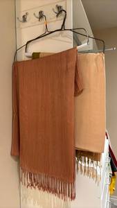 lot 1463 image: Three Fringed Scarves