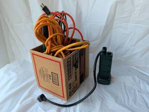 lot 2016 image: Extension Cord Reel Set with Multiple Cords and Power Strip