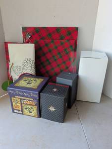 lot 2111 image: Decorative Storage Boxes and more boxes
