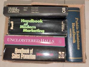 lot 2220 image: Lot of 5 Business and Marketing Books Including Strategic Advertising Campaigns