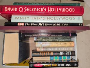 lot 2225 image: Books Including Hollywood David O Selznick Vanity Fair and more